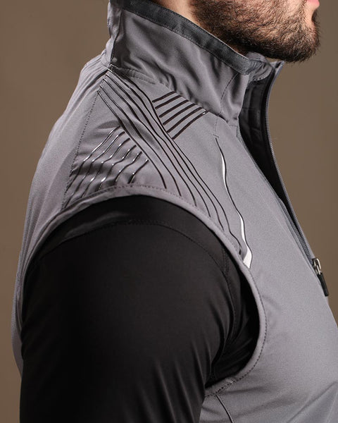 Light Stretch Tech Water Repellent Full Zip Vest