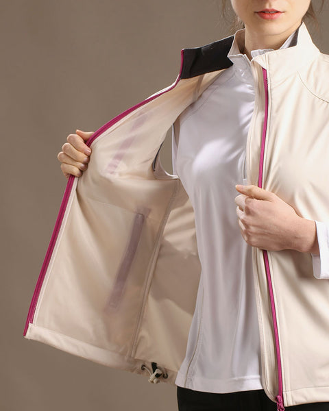 Stretch Tech Water Repellent Full Zip Vest